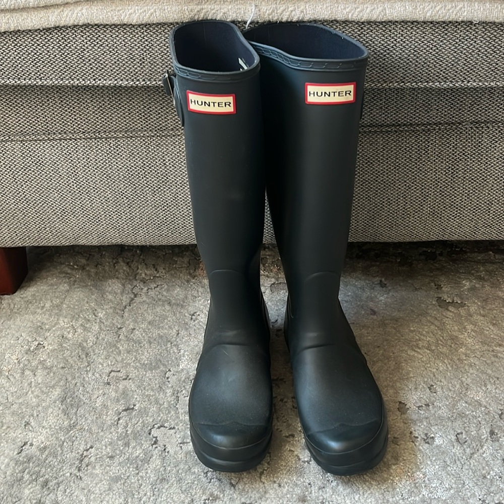 Women Hunter tall rain boots
